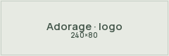 Adorage logo placeholder · 240×80